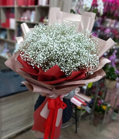 Букет цветов из: Гипсофила в Дубовском