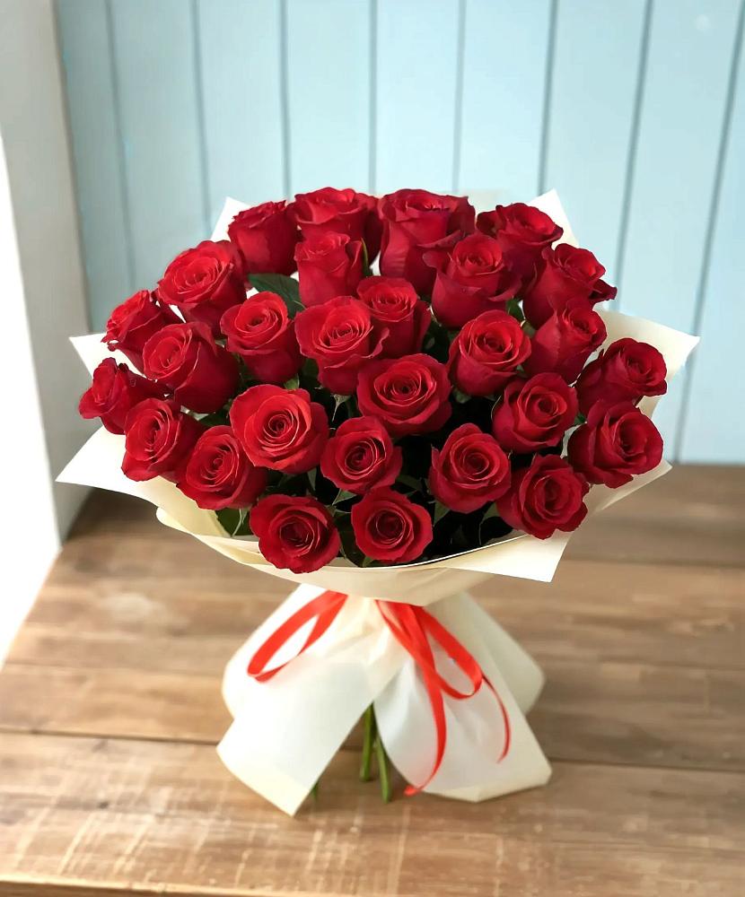 Букет 29 Красных роз в Дубовском