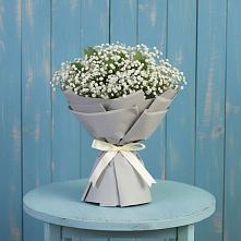Букет цветов из:  Гипсофила в Дубовском