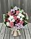 Букет цветов из: Альстромерии, Гвоздики, Розы и Хризантемы в Дубовском