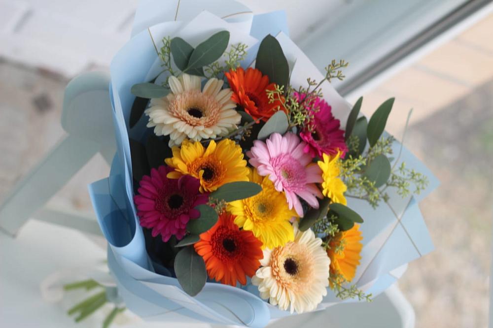 Букет цветов из: Герберы в Дубовском