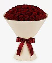 Букет 101 Бордовая роза Блэк Бакарра в Дубовском