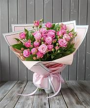 Букет Розовый кустик в Дубовском