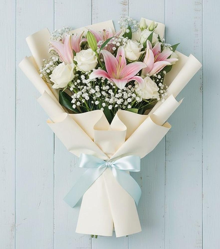Букет цветов из: Лилии в Дубовском