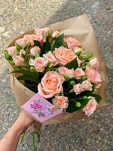 Букет цветов из:  Розы #REPLACE_PRED# Дубовском