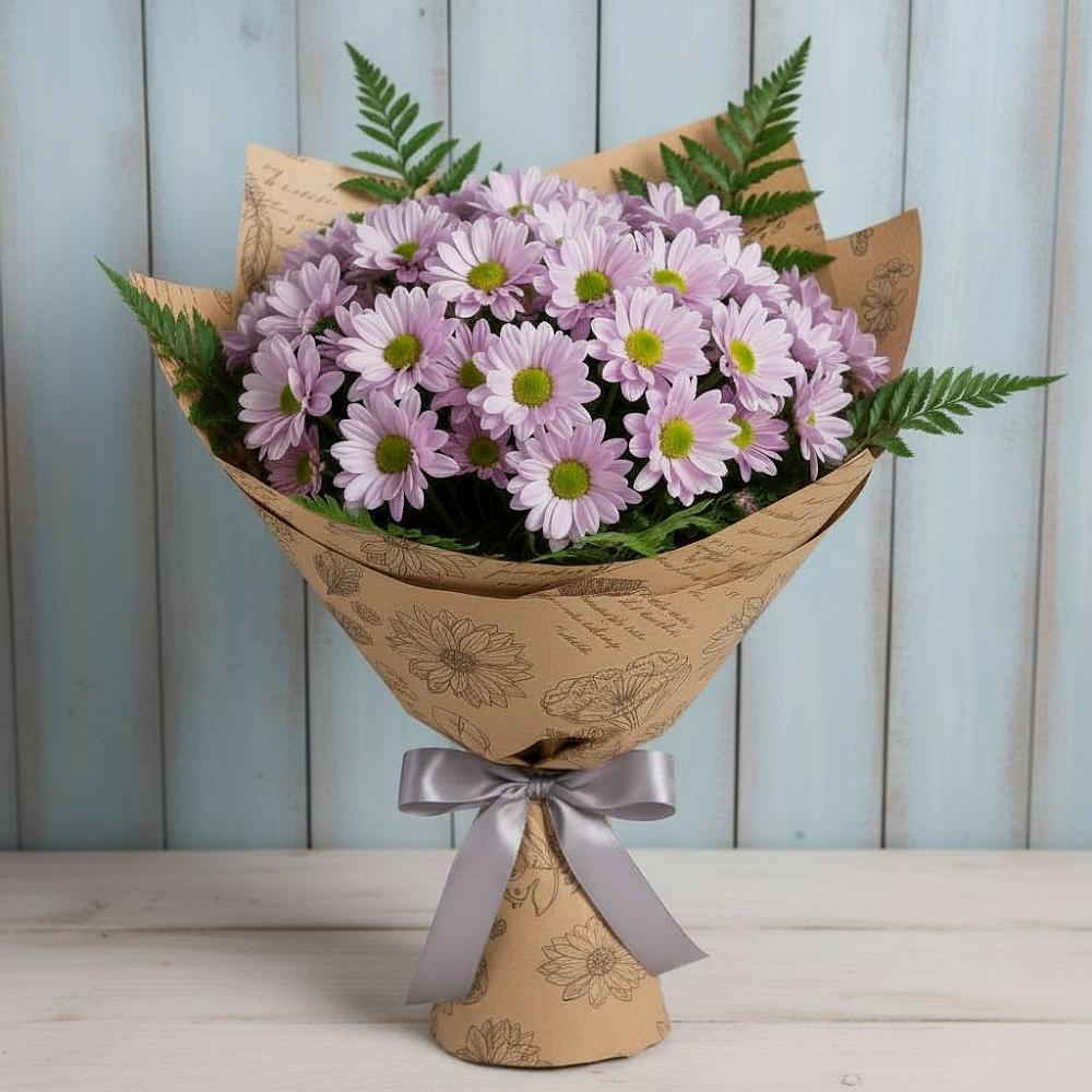 Букет цветов из: Хризантемы в Дубовском