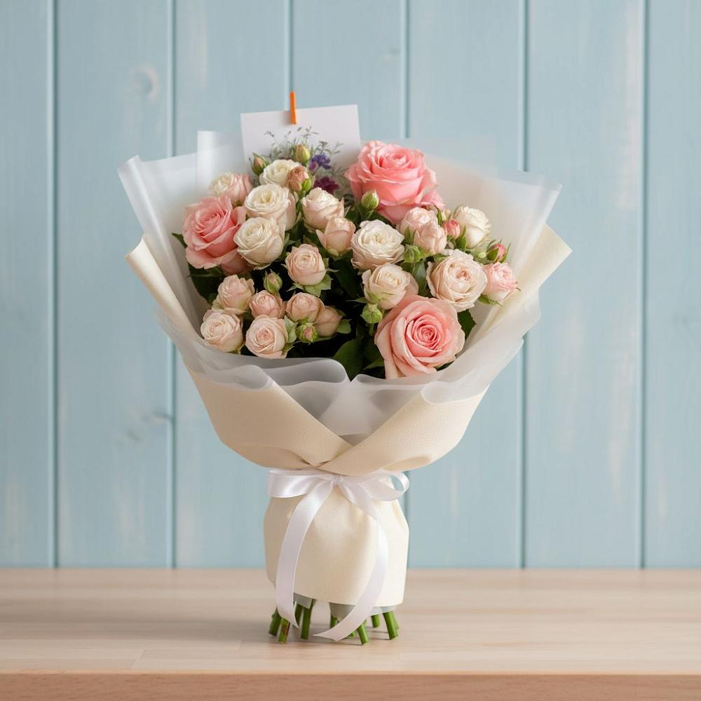 Букет цветов из: Розы в Дубовском