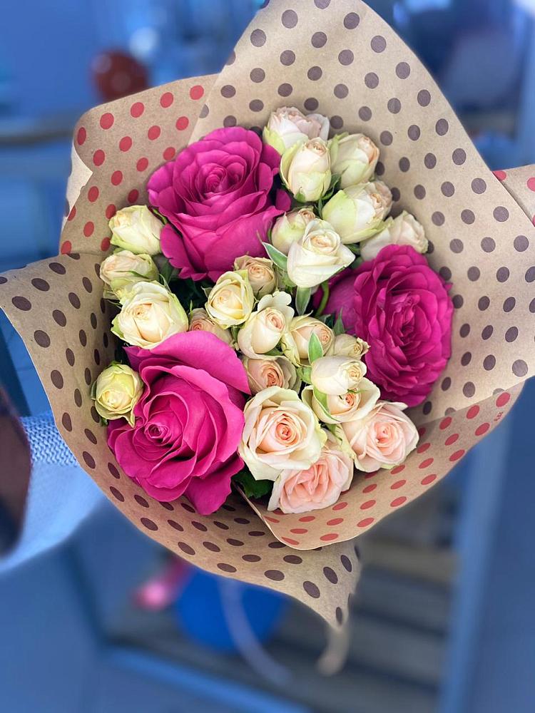 Букет цветов из: Розы в Дубовском