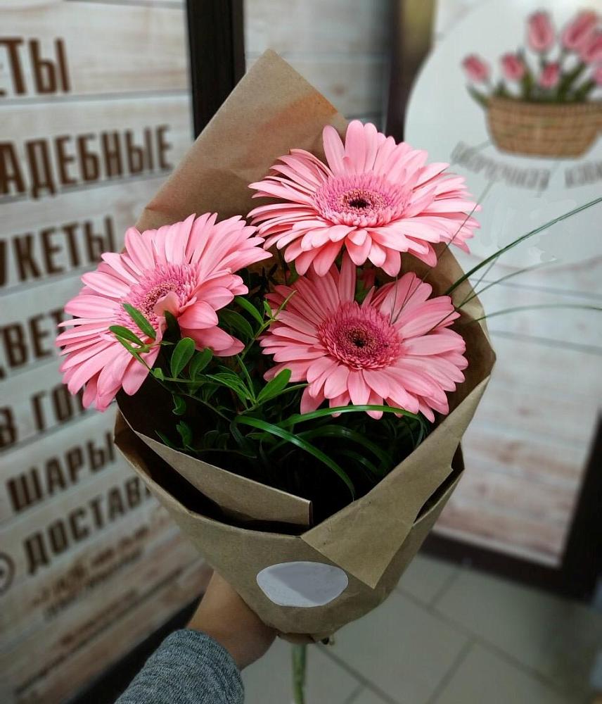 Букет цветов из: Герберы в Дубовском