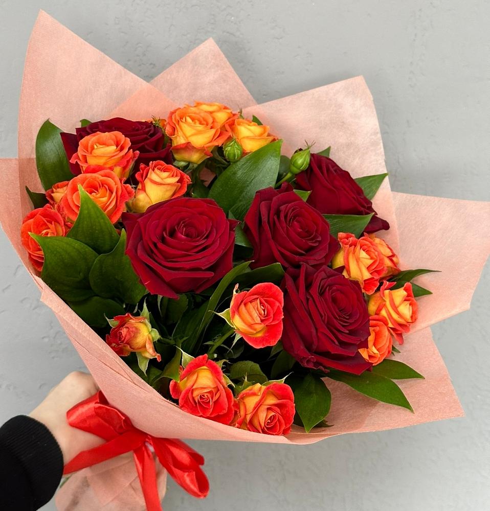 Букет Любовь и восторг в Дубовском