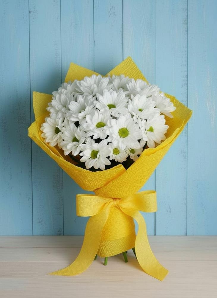 Букет цветов из: Хризантемы в Дубовском