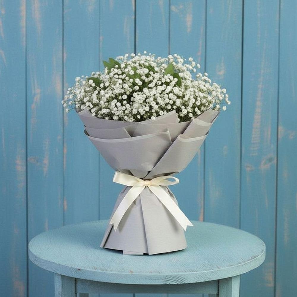 Букет цветов из: Гипсофила в Дубовском