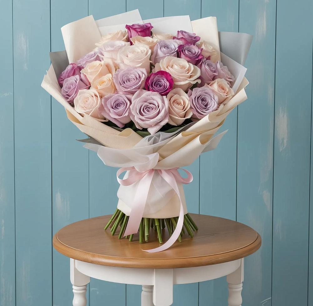 Букет цветов из: Розы в Дубовском