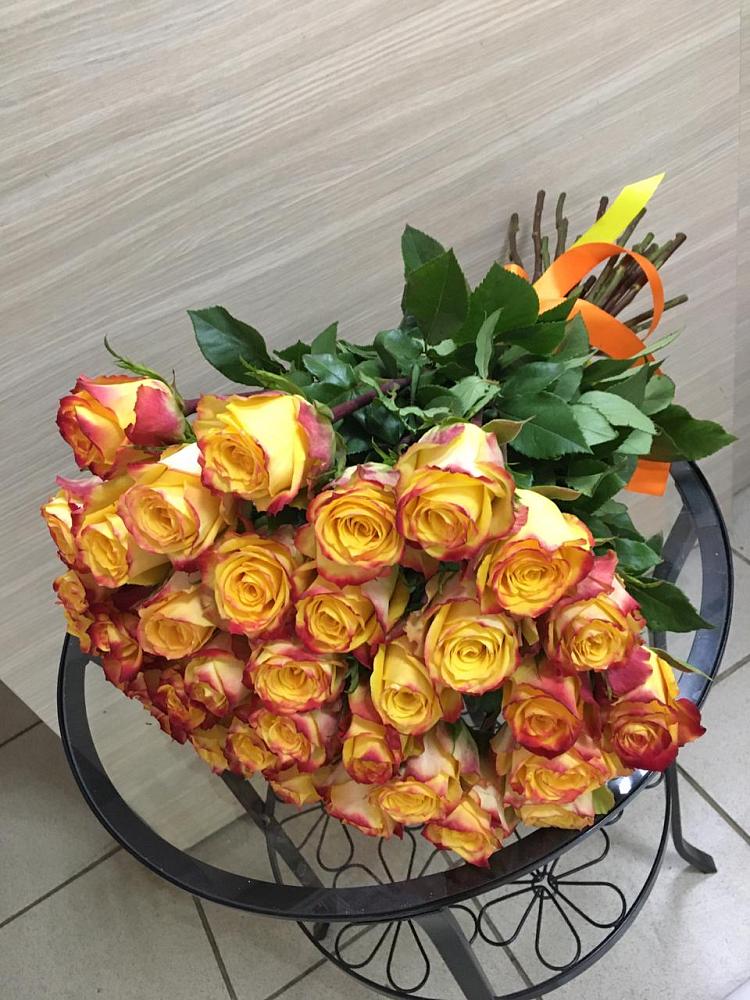 Букет Желтые розы в Дубовском