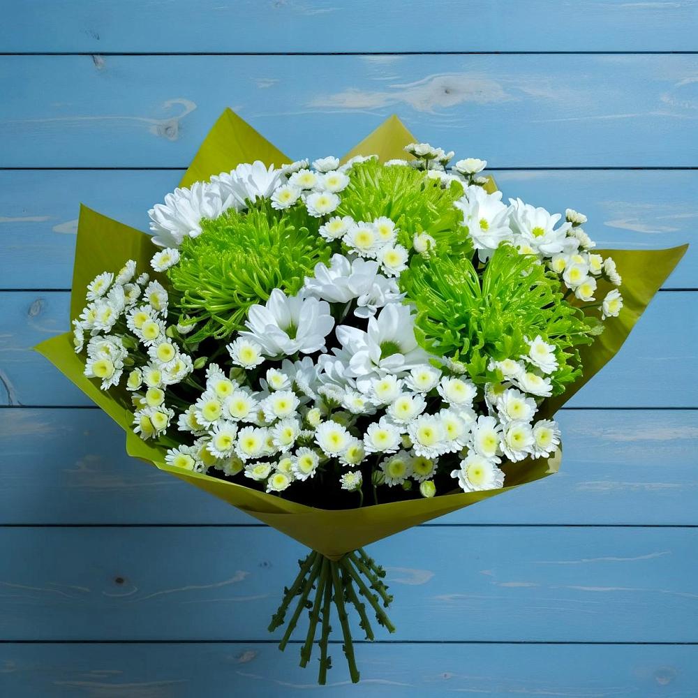 Букет цветов из: Хризантемы в Дубовском