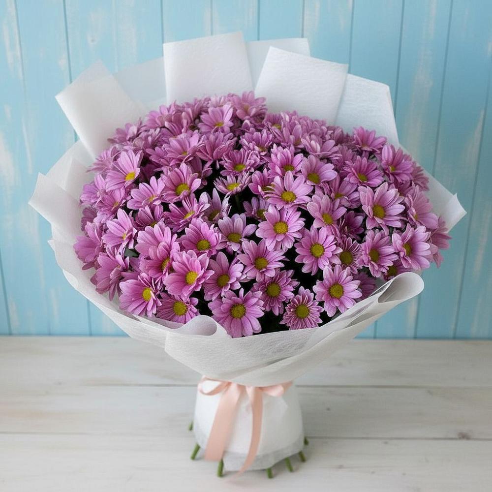 Букет цветов из: Хризантемы в Дубовском