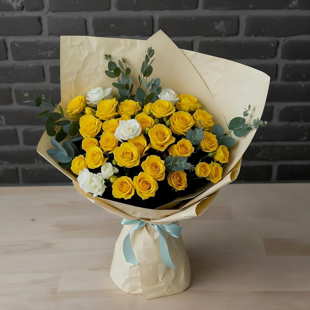 Букет цветов из: Розы в Дубовском