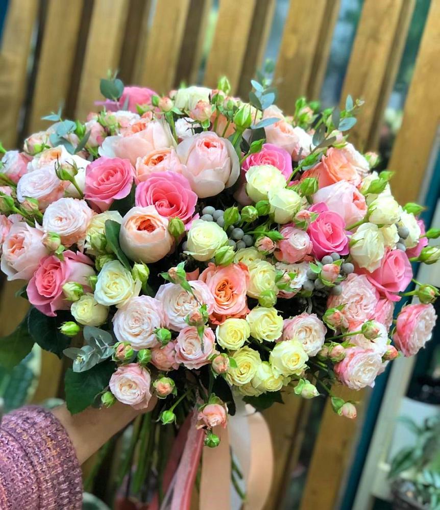 Букет цветов из: Розы в Дубовском