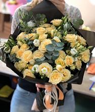 Букет цветов из:  Розы и Лизиантусы #REPLACE_PRED# Дубовском
