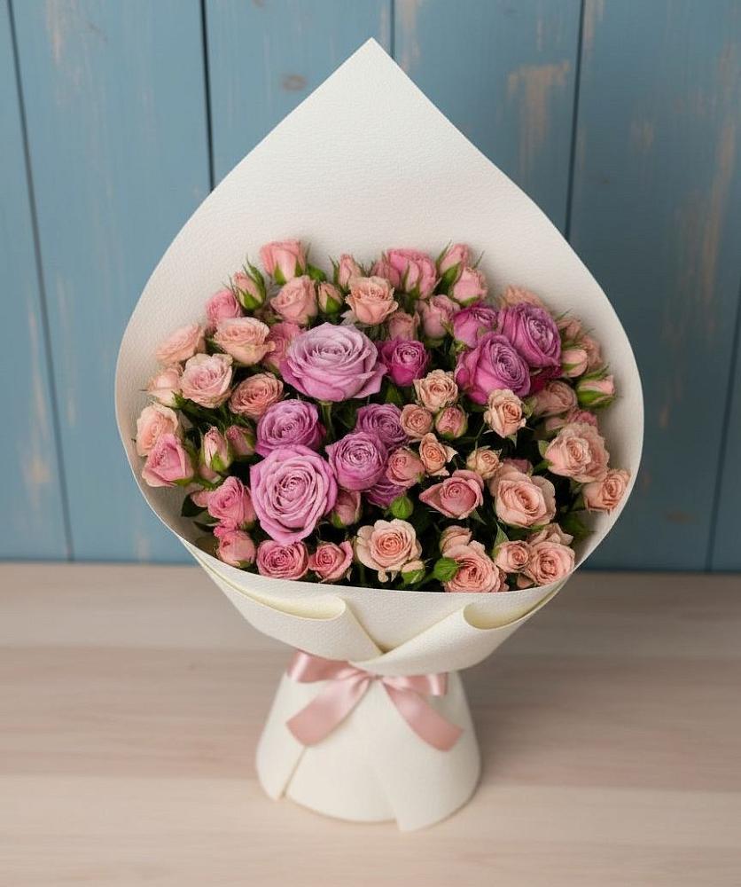 Букет цветов из: Розы в Дубовском