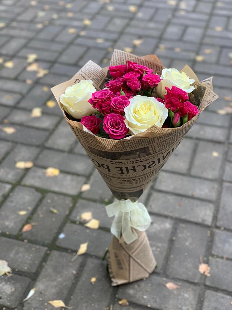 Букет цветов из: Розы в Дубовском