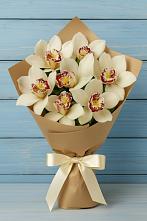 Букет цветов из:  Орхидеи и Розы в Дубовском